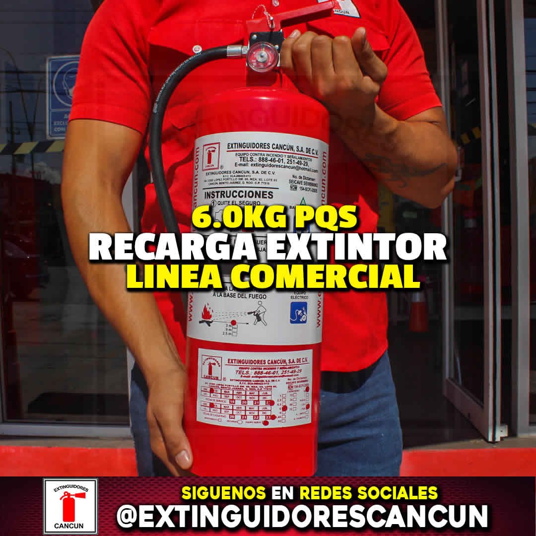Recarga de extintores - Extinguidores Cancun